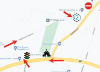Pozor, změna vstupu do areálu