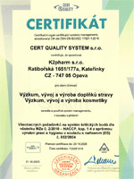Certifikát
