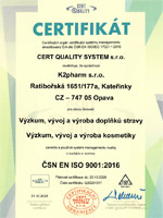 Certifikát