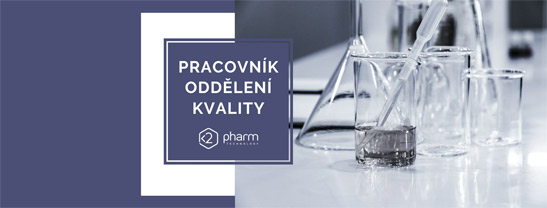 PRACOVNÍK ODDĚLENÍ KVALITY